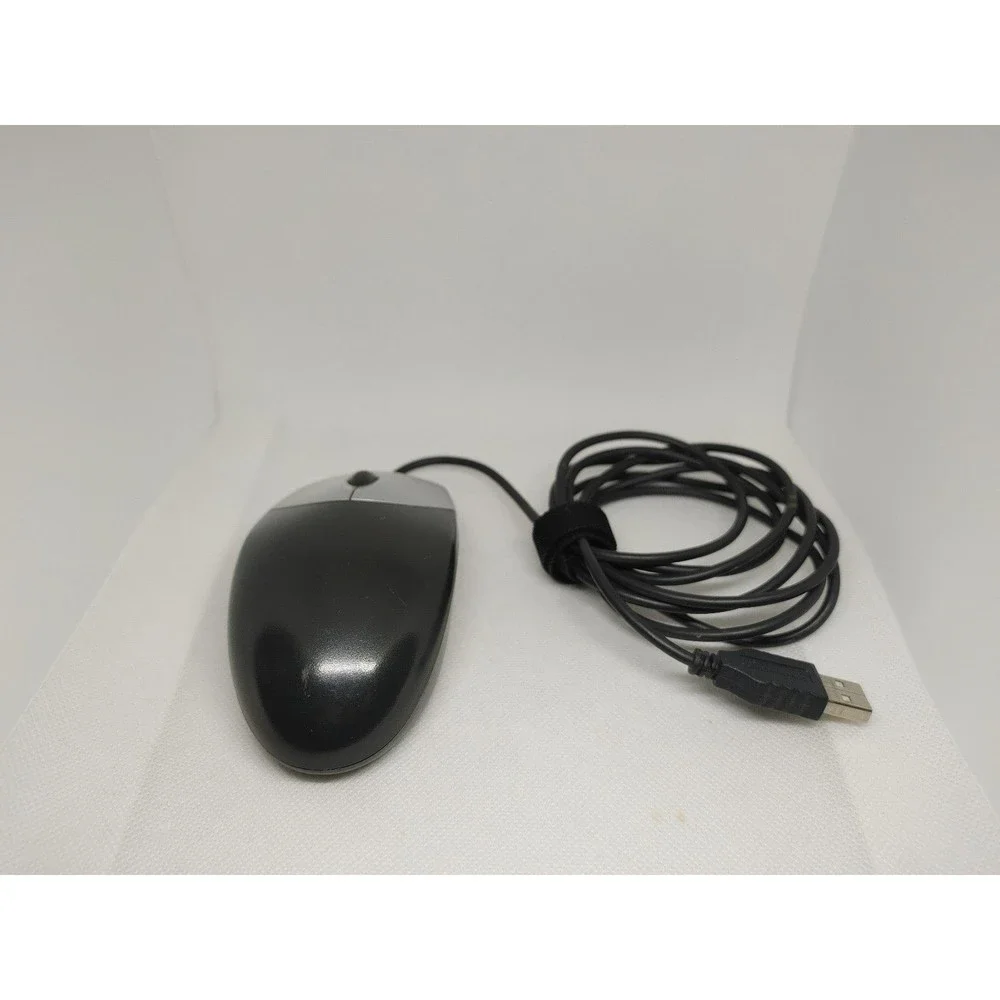 HP Compaq USB 3 Button Scroll Optical Wired Mouse M-7003991 Tested Works